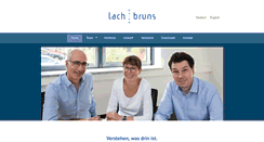Desktop Screenshot of lach-bruns.de